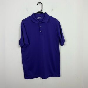 Nike Golf Dri-Fit Tour Performance Polo Purple Sz M